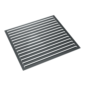 Evolar - Back Panel vrijstaand L donker antraciet RAL7016